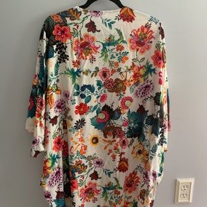 Grace and Lace Floral Kimono